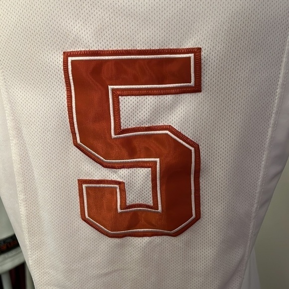 Vintage University of Texas Nike Men’s Basketball Jersey #5 Size Small - Picture 8 of 10